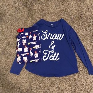 Old Navy Pajama Set